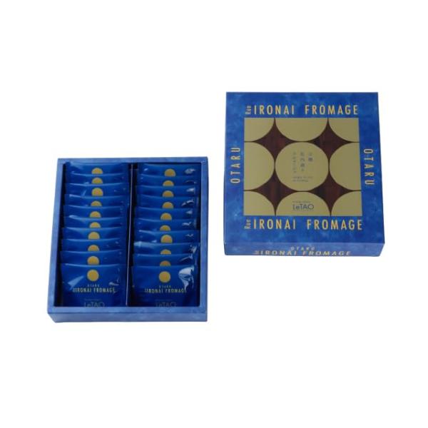 小樽洋菓子舗 ルタオ [LeTAO] 北海道 ラングドシャ 小樽色内通りフロマージュ 1箱 20枚入...