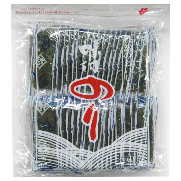 西部海苔店 たっぷり業務用 味付のり 12切5枚 100袋入り（チャック付き袋）