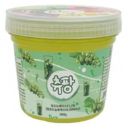 【 韓国 正規品 】ポッピングボバ 破裂 マスカット味 380g 流行 渡韓ごっこ ASMR 韓国食...