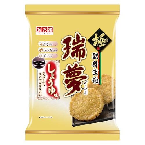 天乃屋 歌舞伎揚瑞夢しょうゆ味 7枚 ×12袋