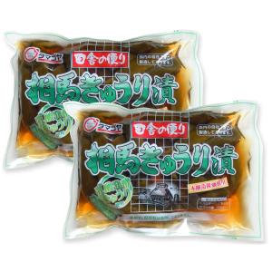 (福島県) 【2袋セット】 きゅうりの一本漬け 「菅野漬物 相馬きゅうり漬」 283g 開封前常温保管可能の商品画像