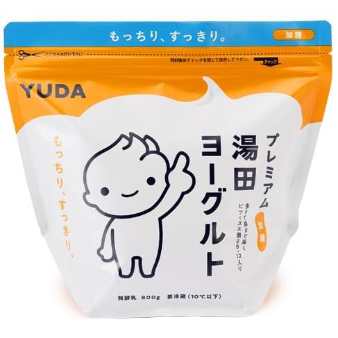 湯田牛乳公社 プレミアム湯田ヨーグルト 加糖 800g 【単品】