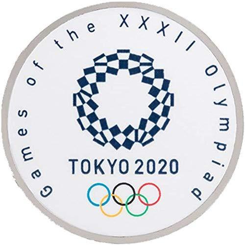 東京オリンピック 2020 エンブレム 組市松紋 エンブレム ラウンド ピンバッジ