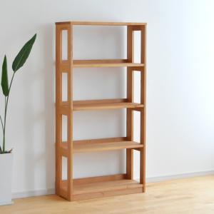 杉工場 オープンシェルフ 1420 木と風 ウォールナット材幅142cm 完成品