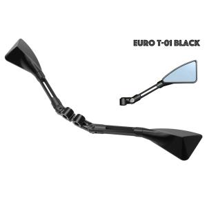 バックミラー EURO-T01  ミラー（黒）zoomer ズーマー DAX125 モンキー125