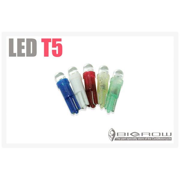 LED T5 プロジェクターレンズ型 車のメーター用等に使用可能 LEDウェッジ球 送料無料