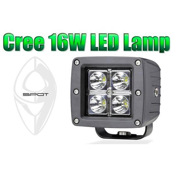 LEDフォグランプ LEDランプ（4個set）(高輝度Cree LED) コンパクト キューブランプ...