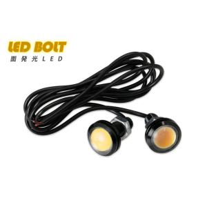 サイドマーカーランプ ウィンカー 面発光LED オレンジ デイライト 2個セット（送料無料）