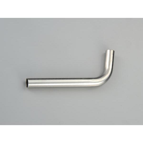 ステンレス 曲げパイプ 25.4Φ 80度 全長250mm 1.2mm厚