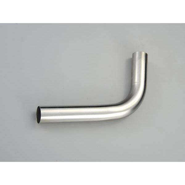 ステンレス 曲げパイプ  42.7Φ 80度 全長400mm・1.2mm厚