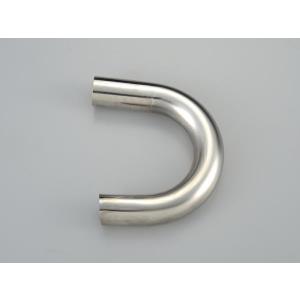 ステンレス 曲げパイプ 42.7Φ 90度 全長400mm・1.2mm厚 : BIGROW