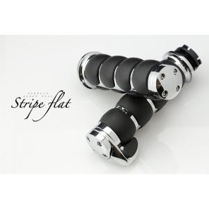 メタル インチグリップ・アルミ・ラバー (ストライプフラット)
