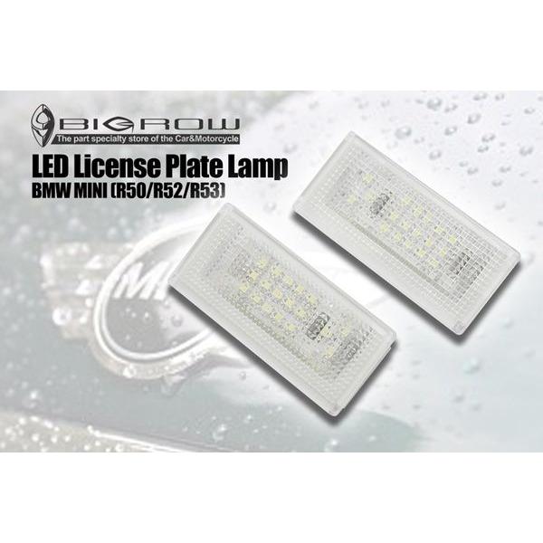 LEDナンバー灯 ライセンスプレートランプ用 BMW NEW MINI（R50・R52・R53)