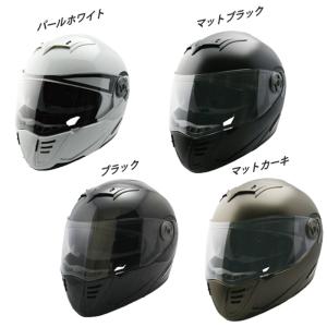 フルフェイス ヘルメット Ben'80DX マットブラック（インナーバイザー