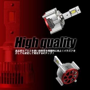 HID屋 LEDヘッドライト D1S/D3S 6500k 20200cd(カンデラ) ホワイト 35W
