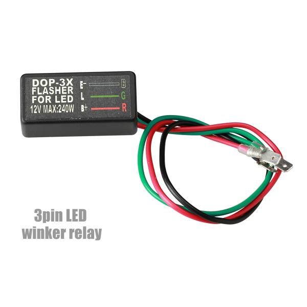 LEDウィンカー用 ICウィンカーリレー　3pin(CF13・14共用）　簡単交換　MXA240Wま...