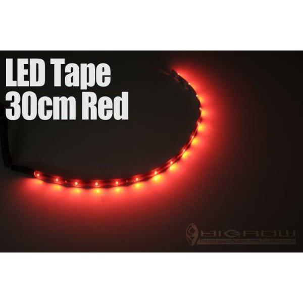 LEDテープ 赤色発光 30cm 防水 12V（送料無料）