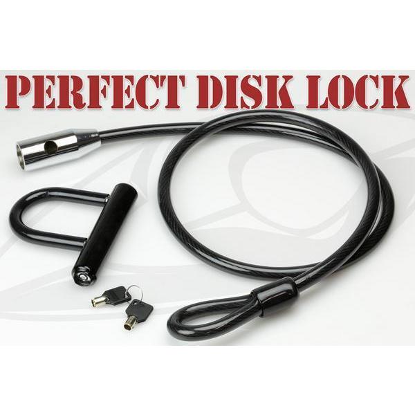 アクシス90 NMAX155 マジェスティーS X FORCE ディスクロック＆ワイヤーロック  ツ...