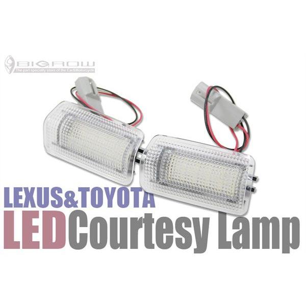 トヨタ・レクサス用 カーテシーランプ カプラーオンで簡単装着