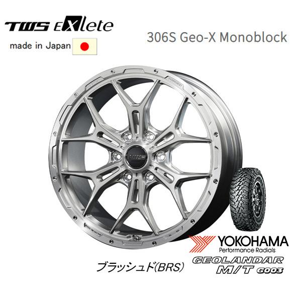 TWS Exlete 306S Geo-X Monoblock FJクルーザー 8.5J-20 +2...