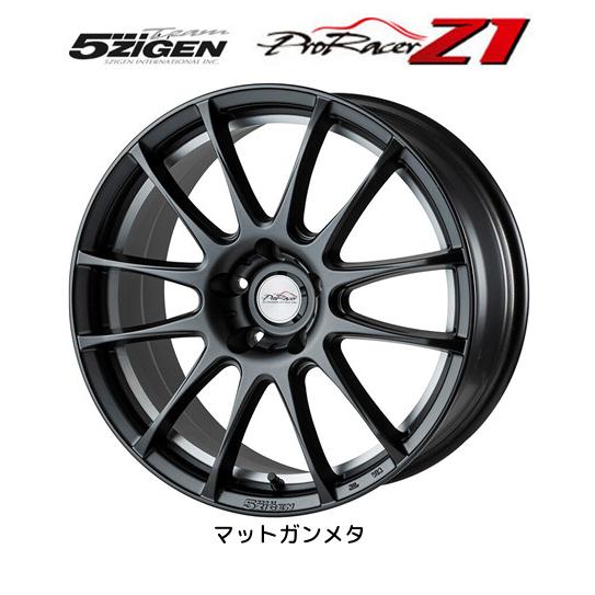 5ZIGEN PRORACER Z1 プロレーサー ゼットワン 10.0J-18 +15 5H114...