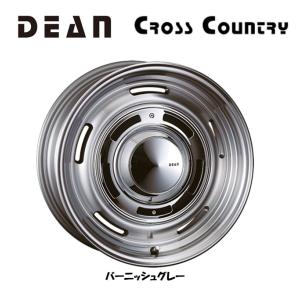 CRIMSON DEAN CROSS COUNTRY クリムソン ディーン クロスカントリー ジムニー シエラ 6.0J-16 -5 5H139.7 バーニッシュグレイ ４本セット 送料無料