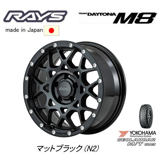 RAYS TEAM DAYTONA M8 レイズ チーム デイトナ エムエイト 7.0J-17 +4...