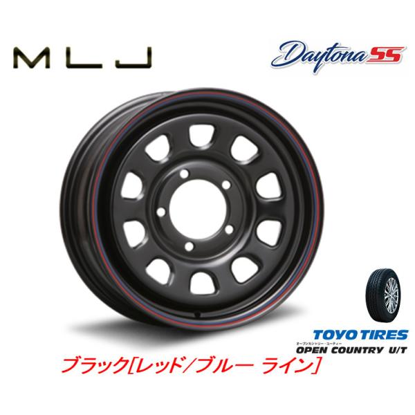 MLJ DAYTONA SS デイトナ エスエス ジムニー シエラ 6.0J-16 ±0 5H139...