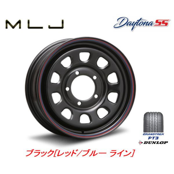 MLJ DAYTONA SS デイトナ エスエス ジムニー シエラ 6.0J-15 ±0 5H139...