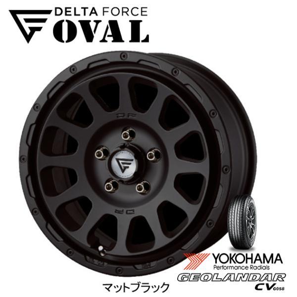 DELTA FORCE OVAL デルタフォース オーバル デリカD5 7.0J-16 +42/+3...