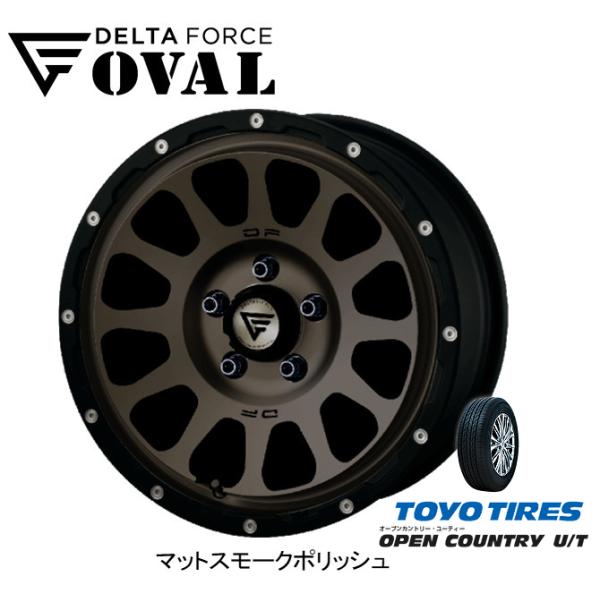 DELTA FORCE OVAL デルタフォース オーバル デリカD5 7.0J-16 +35 5H...