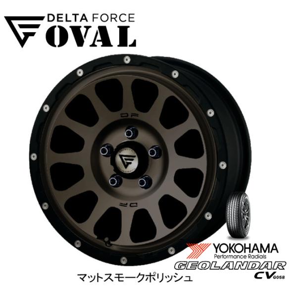 DELTA FORCE OVAL デルタフォース オーバル デリカD5 7.0J-16 +35 5H...