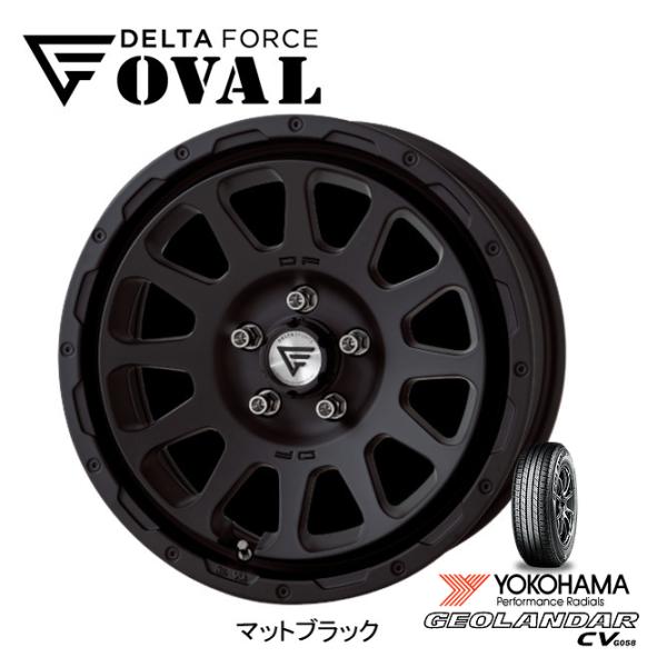 DELTA FORCE OVAL デルタフォース オーバル 50系 RAV4 7.0J-17 +32...