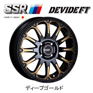 SSR SSR DEVIDE FT デリカD5 7.0J-16 +35 5H114.3 ディープゴールド 1