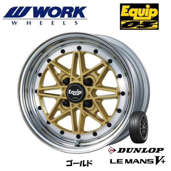 WORK Equip03 ワーク エクイップ ゼロスリー 5.0J-14 +42 4H100 Kca...