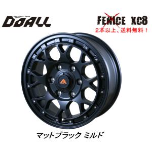 ドゥオール DOALL Fenice X XC8 6.0J-15 +42 4H100 マットブラック