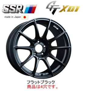 SSR SSR GTV02 17インチ 7.0J 4H100 +42 フラットブラック アルミ