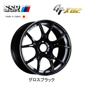 SSR SSR GTX02 5.0J-16 +48 4H100 ダークシルバー 日本製 4本セット