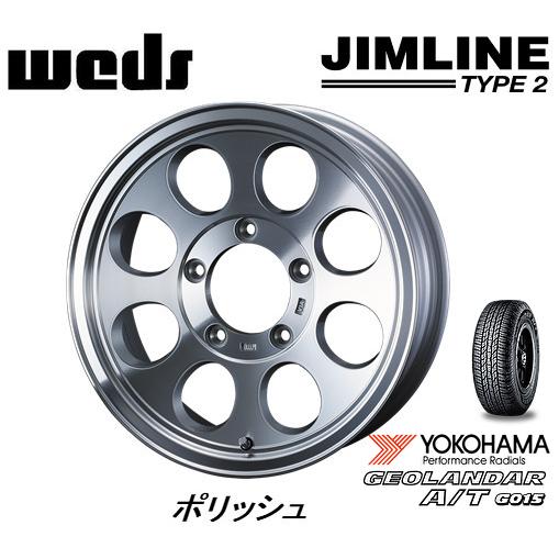 WEDS JIMLINE TYPE2 ウェッズ ジムライン タイプ ツー ジムニー シエラ 6.0J...