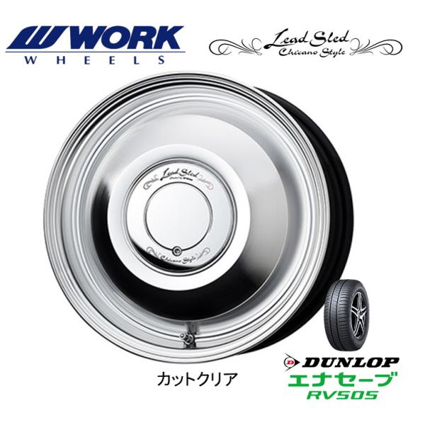 WORK Lead Sled ワーク レッドスレッド 軽自動車 4.5J-15 +45 4H100 ...