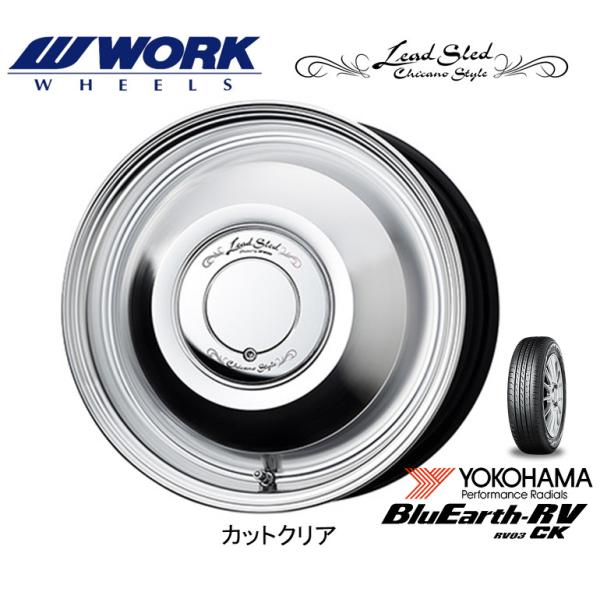 WORK Lead Sled ワーク レッドスレッド 軽自動車 4.5J-14 +45 4H100 ...