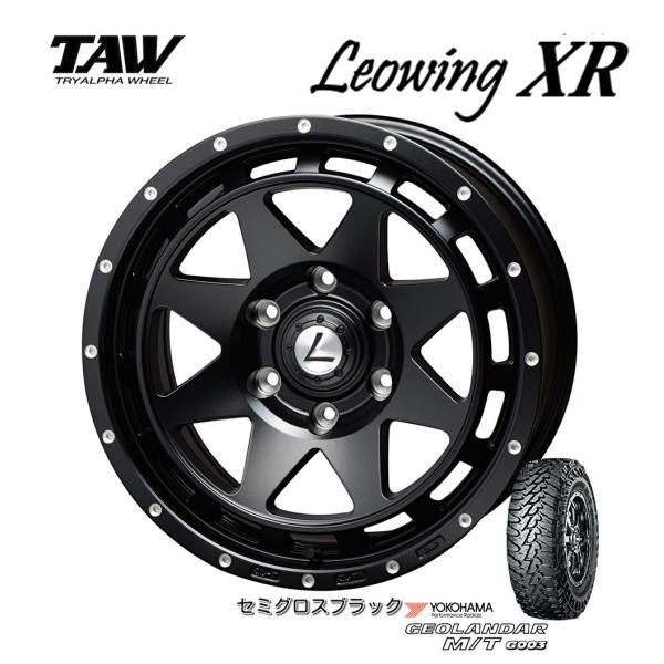 トライアルファ TAW Leowing XR レオウイング クロス FJクルーザー 8.0J-17 ...