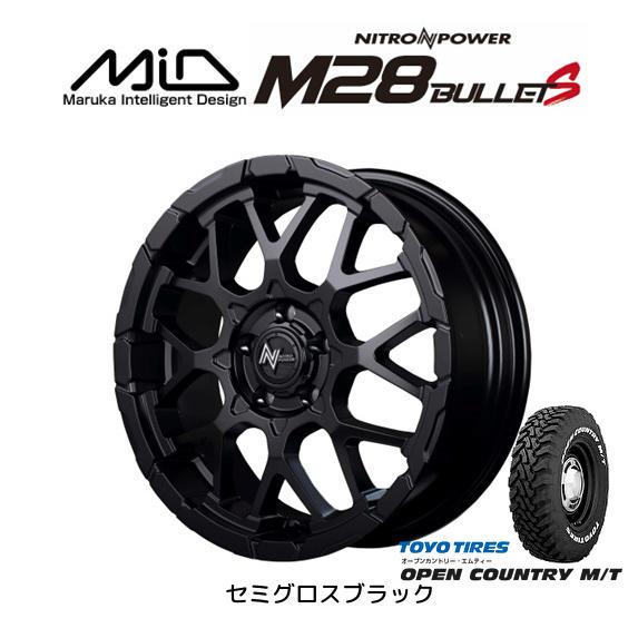 マルカサービス MiD NITRO POWER M28 BULLET S 7.0J-16 +40 5...