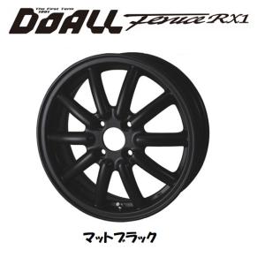 DOALL Fenice RX1 ドゥオール フェニーチェ アールエックス ワン 軽自動車 4.5J-14 +45 4H100 マットブラック お得な４本SET 送料無料