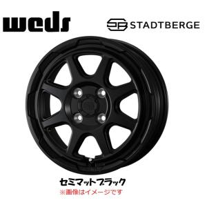 WEDS（ウェッズ） スタットベルク 14インチ 5.0J 4H100 +39 セミマット