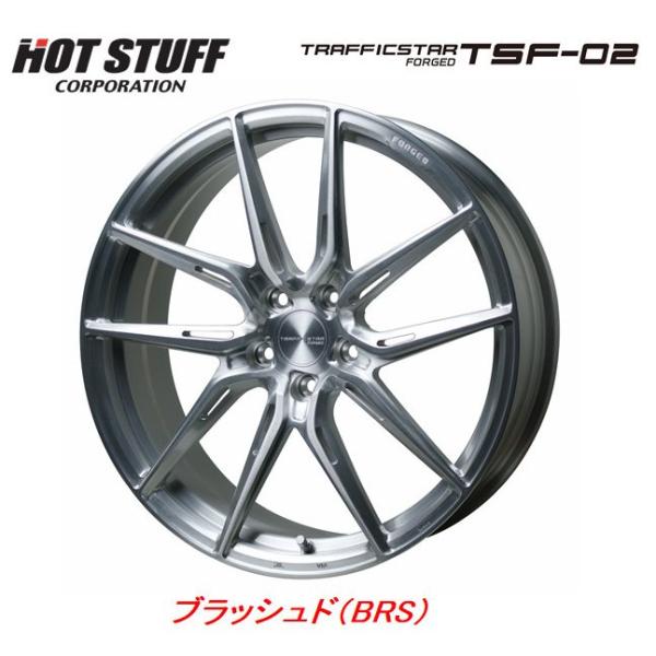 HOT STUFF ホットスタッフ トラフィックスター FORGED TSF-02 8.5J&amp;9.5...