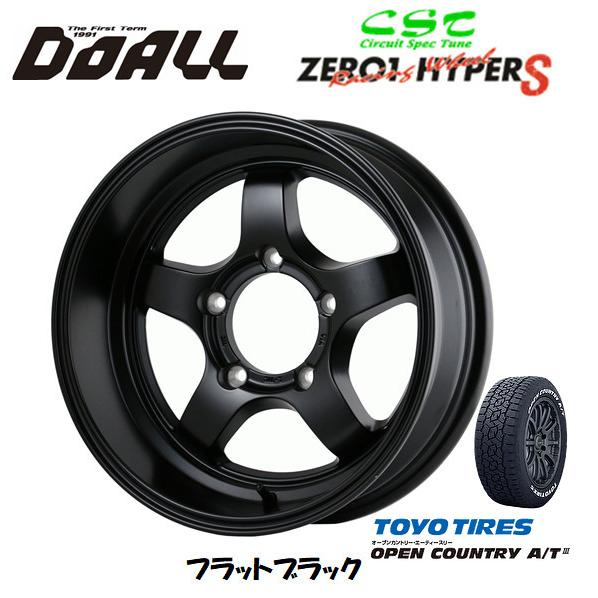 DOALL CST ZERO 1 HYPER S ジムニーシエラ 6.0J-16 ±0 5H139....
