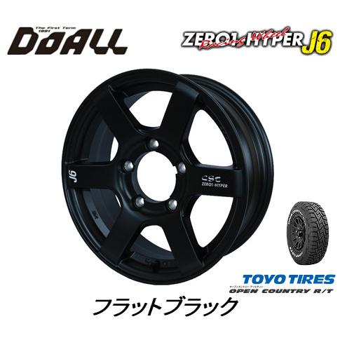 DOALL CST ZERO 1 HYPER J6 ジムニー 5.5J-16 +22 5H139.7...
