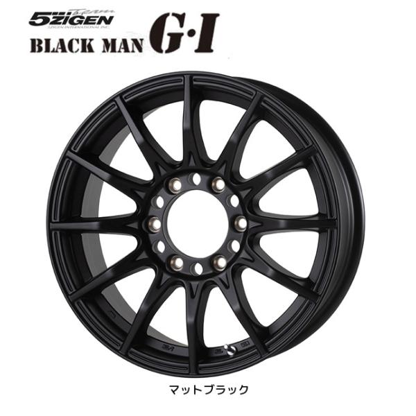 5zigen BLACK MAN G・I ゴジゲン ブラックマン ジーアイ 200系 ハイエース 6...