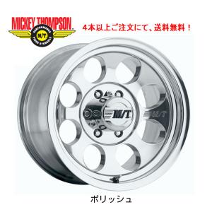 MICKEY THOMPSON CLASSICIII ミッキートンプソン クラシック スリー 8.0J-16 ±0 6H139.7 ポリッシュ １本価格 ４本ご注文にて送料無料｜bigrun-ichige-store